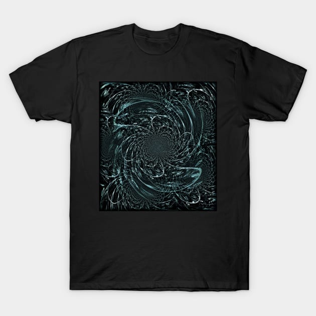 Hypnosis. Blue Emanation T-Shirt by SpieklyArt